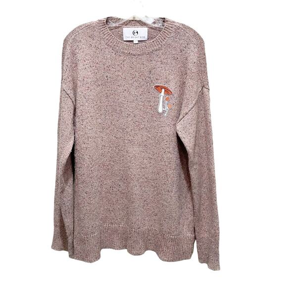 Bloomingdales The Bright Side Mushroom Patch Sweater and Jogger Pants - Picture 6 of 14